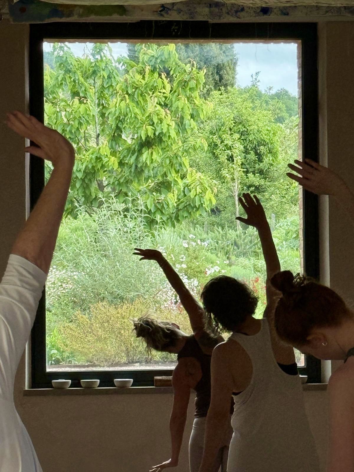 yoga retreat at Trafonti